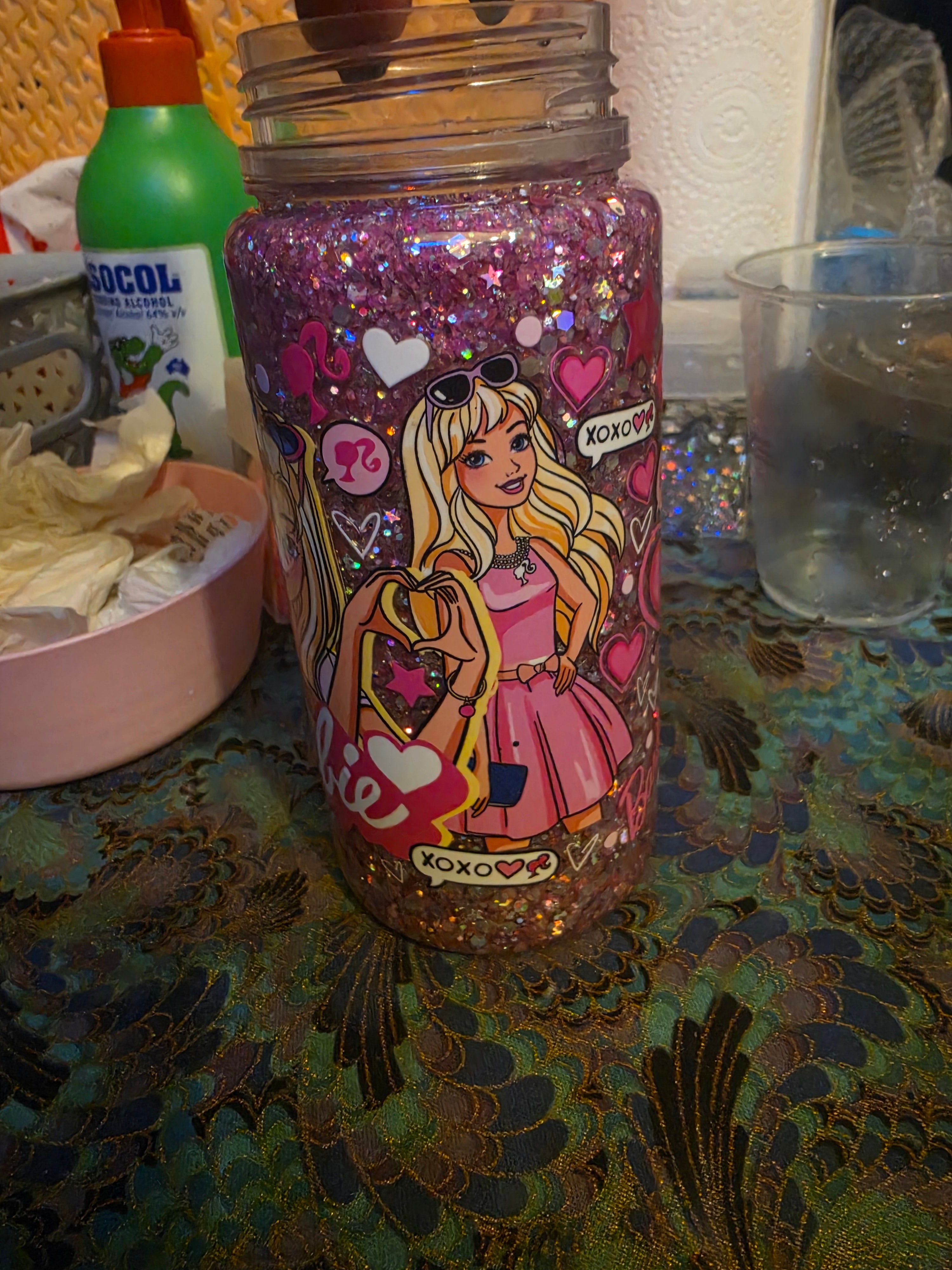 12oz Kids Drink Bottles W UV DTF Wrap