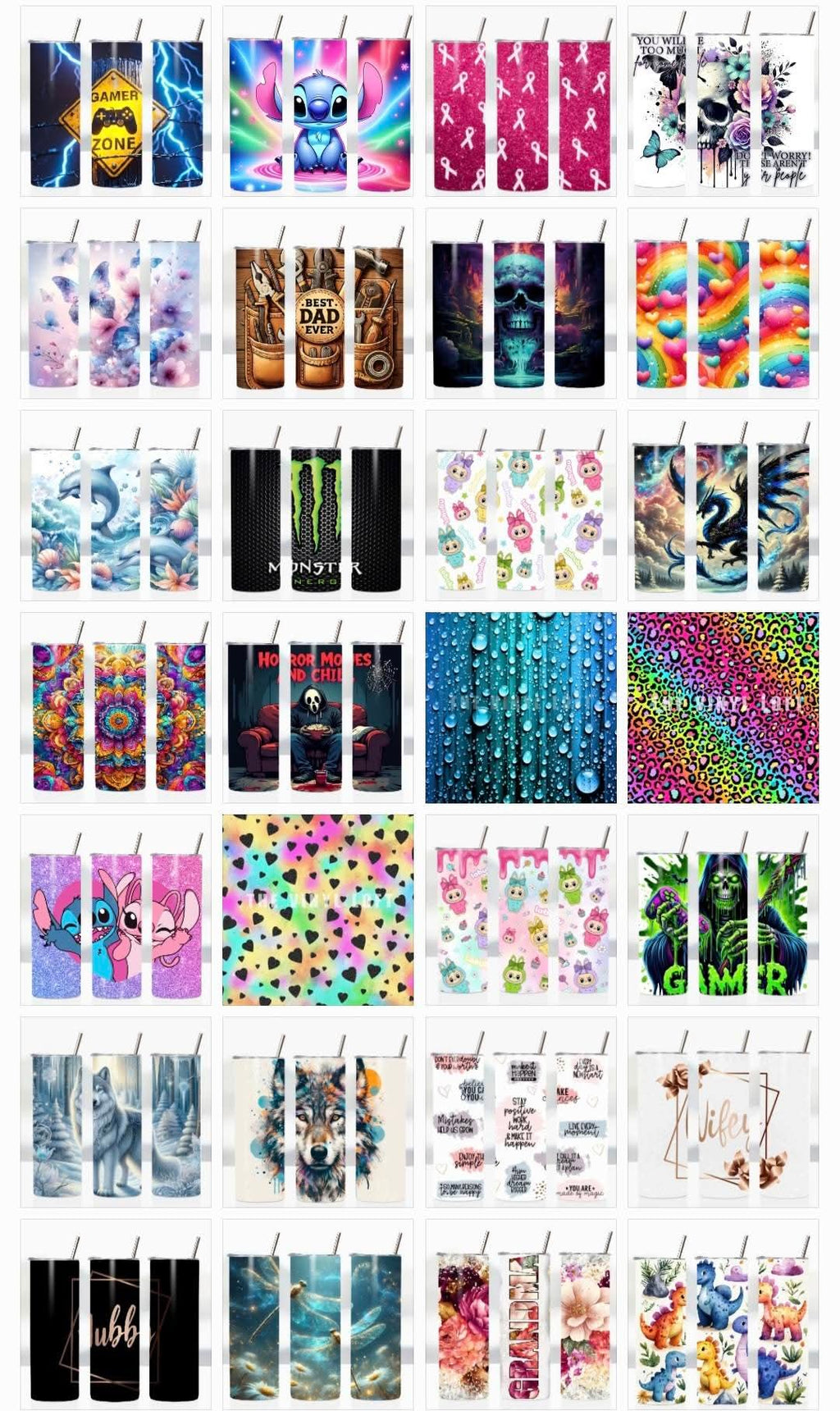 20oz Sublimation Tumblers
