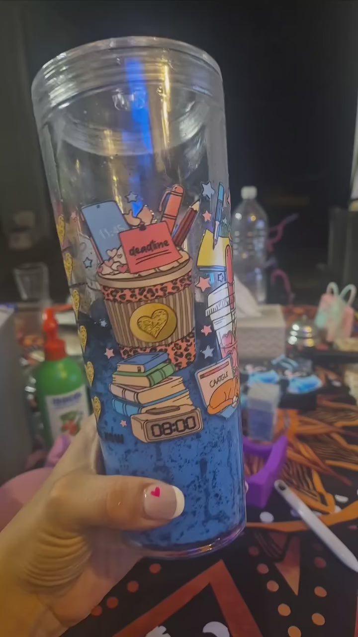 40oz Snow Globes