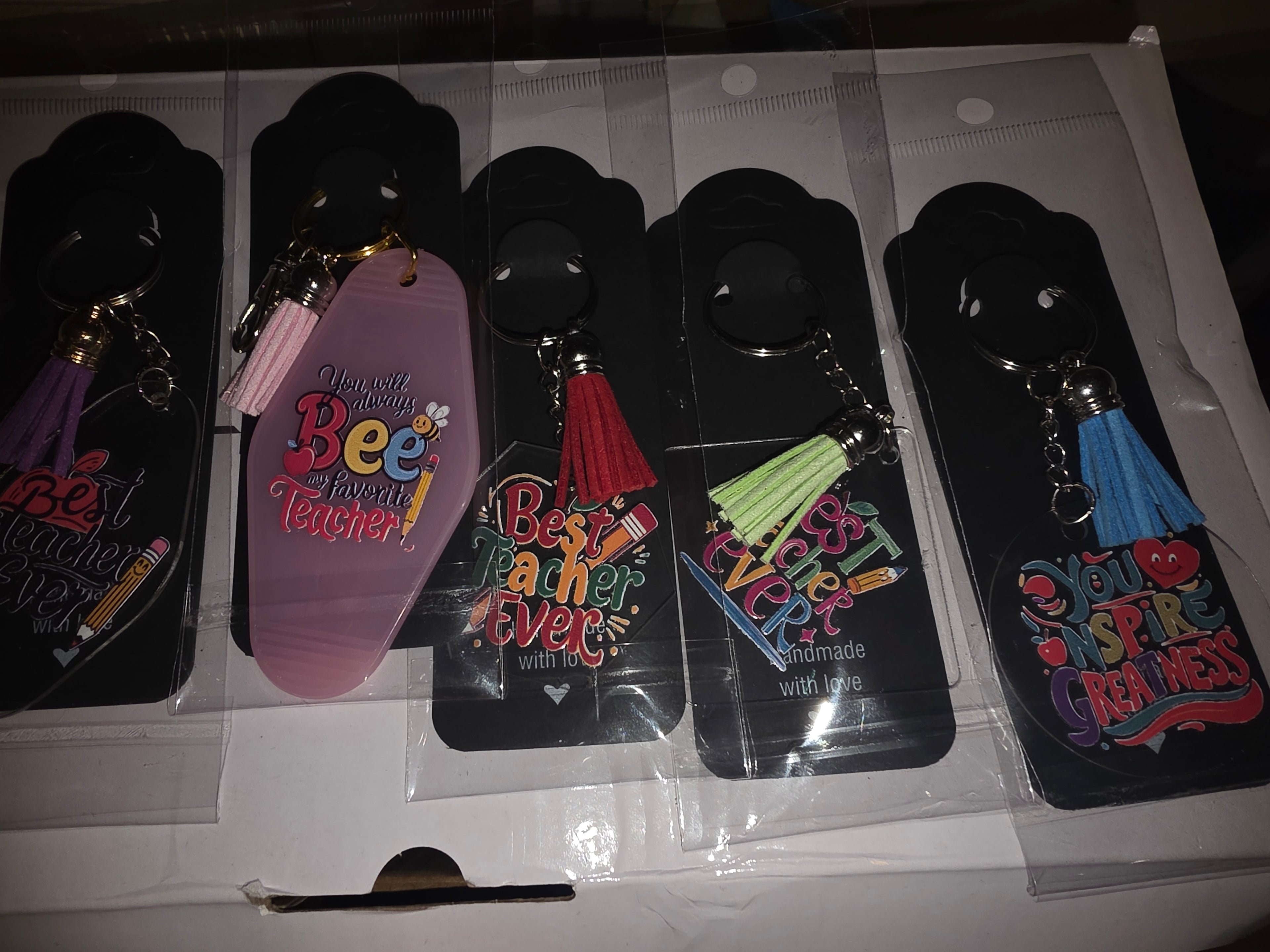 UV DTF Keychains