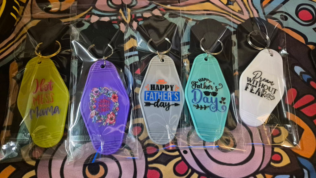UV DTF Keychains