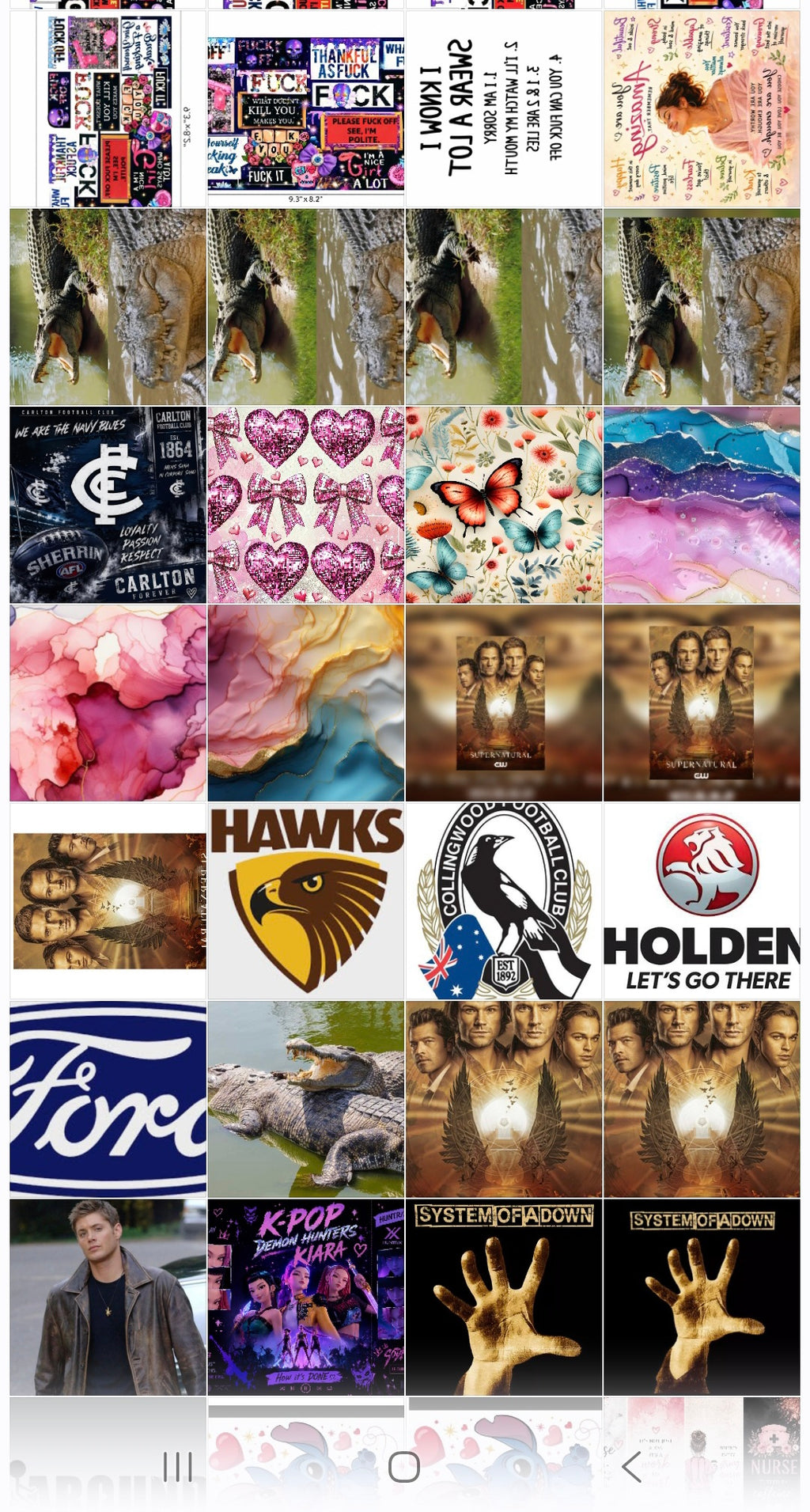 Sublimation Prints